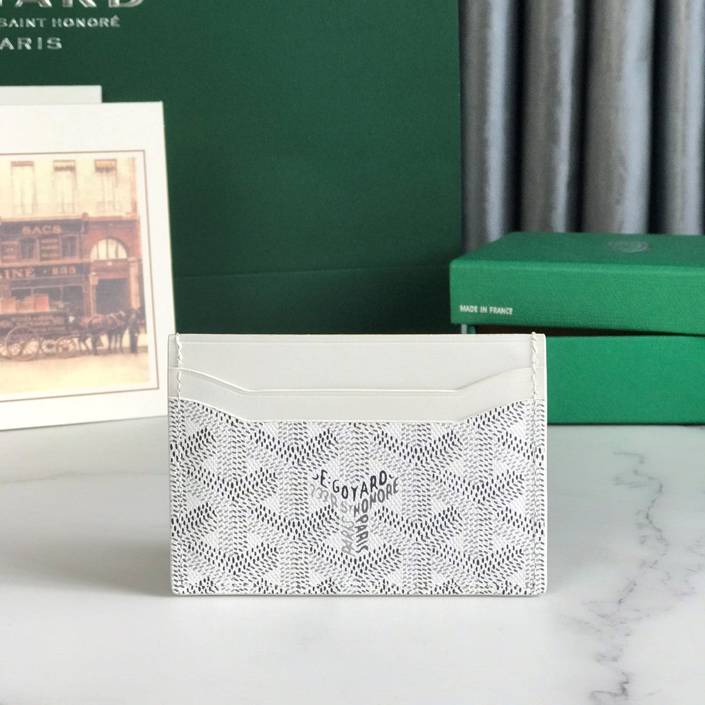 Goya Saint-Sulpice Card Wallet 11cm White Canvas
