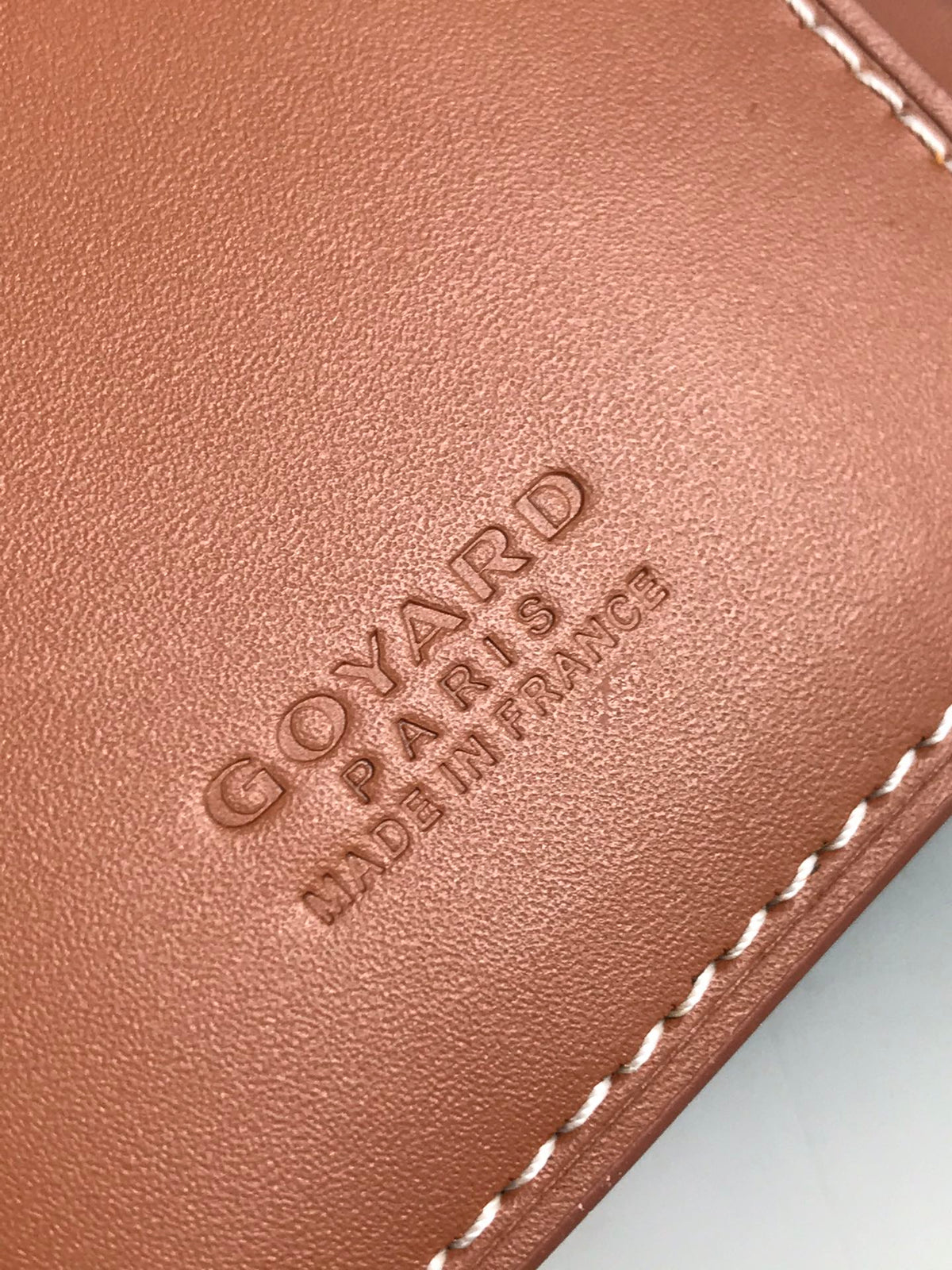 Goyard Saint-Pierre Card Wallet 11cm Black & Tan Canvas