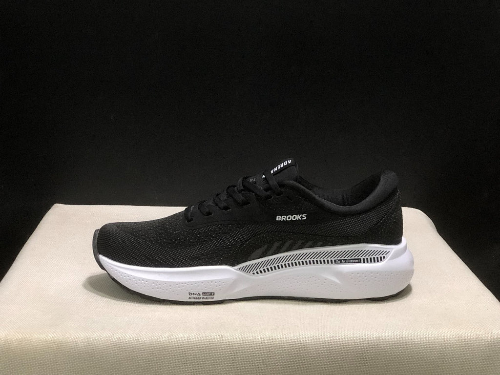 Brooks Adrenaline GTS 24 Support Road Running Shoes Black White