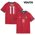 João Félix 11 Youth Portugal National Team 2026 Home Jersey - Red