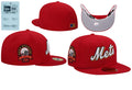 NEW ERA NEW YORK METS SHEA STADIUM RED PRIME EDITION 59FIFTY FITTED HAT