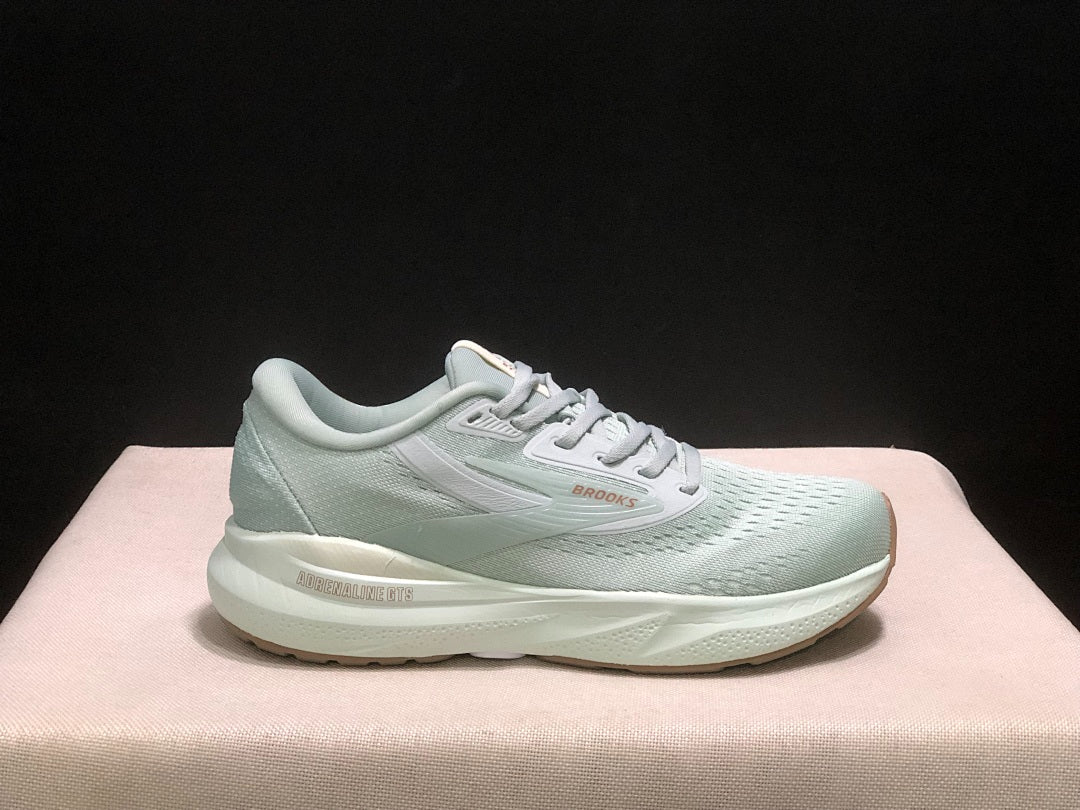 Brooks Adrenaline GTS 24 Support Road Running Shoes Mint Green Cream