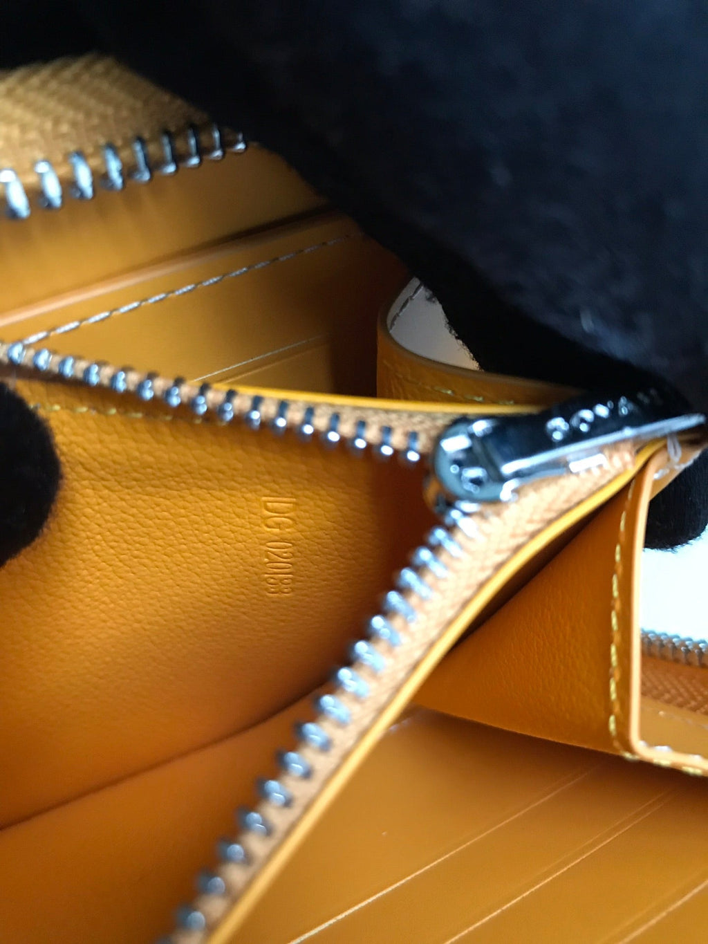 Goyard Matignon GM Wallet 20cm Yellow Canvas & Calfskin