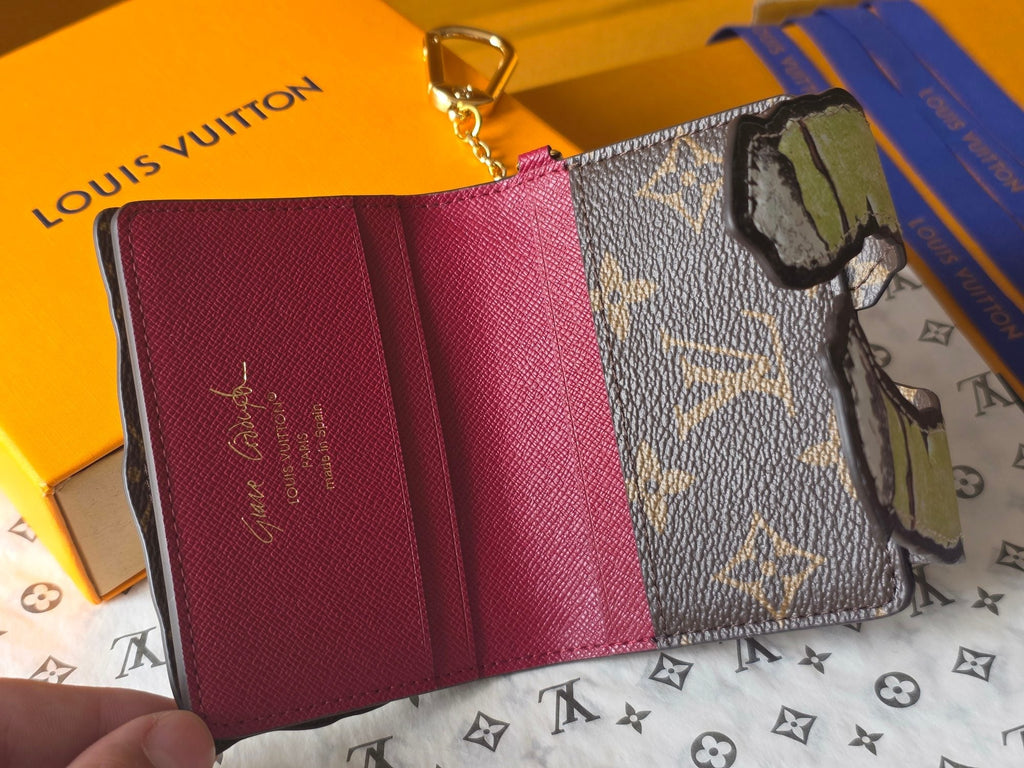 LV Pawket Wallet Brown Calfskin 275006