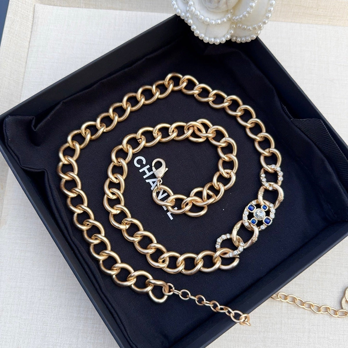 CC Waist Chain With Zirconia 199998
