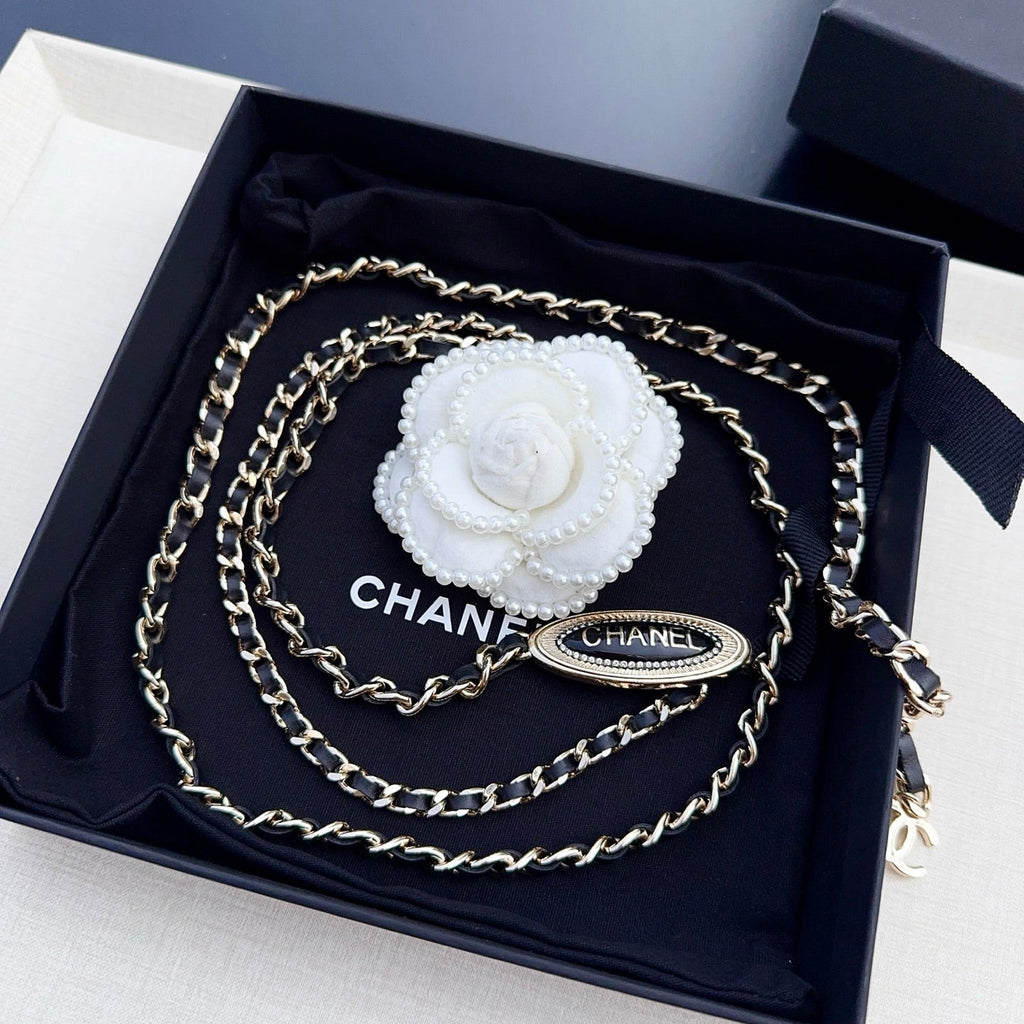 CC Waist Chain With Leather 199996