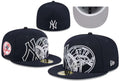 Men's New York Yankees New Era Navy Game Day Overlap 59FIFTY Fitted Hat