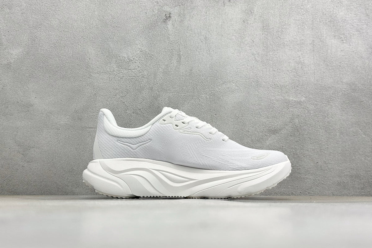 HOKA Arahi 8 Triple White Stability Road Running Shoes
