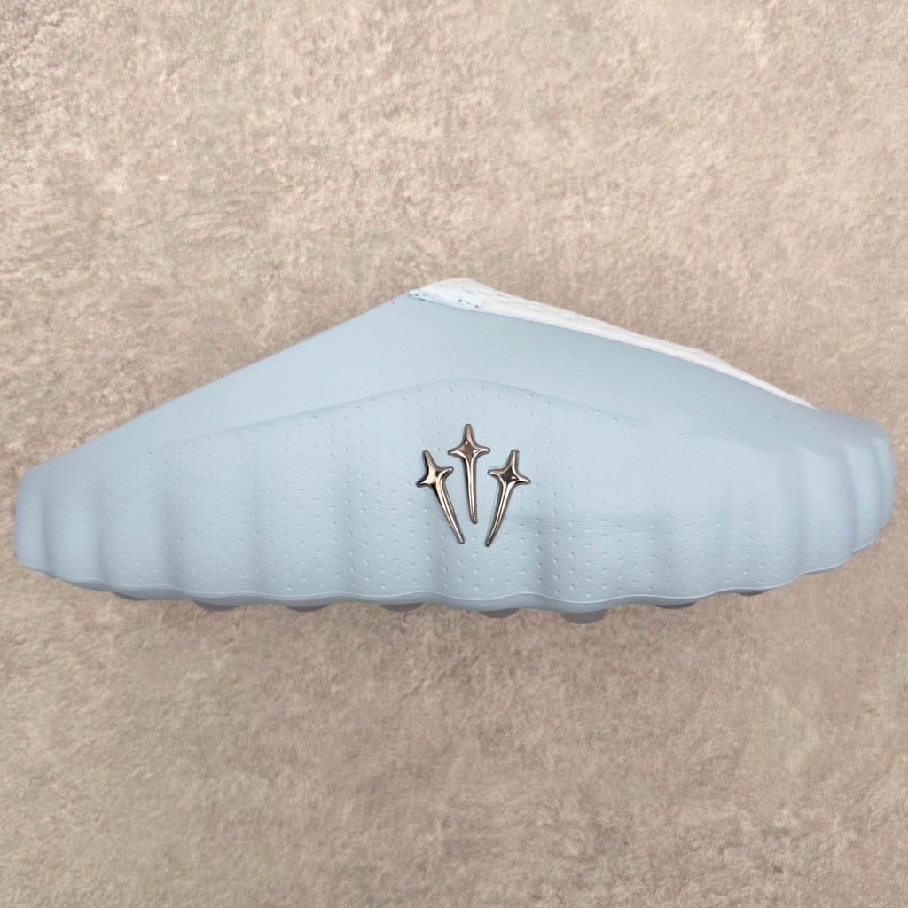 Nike x Fragment x Chrome Hearts Mind 001 Light Blue Unisex Slide HY5028-001