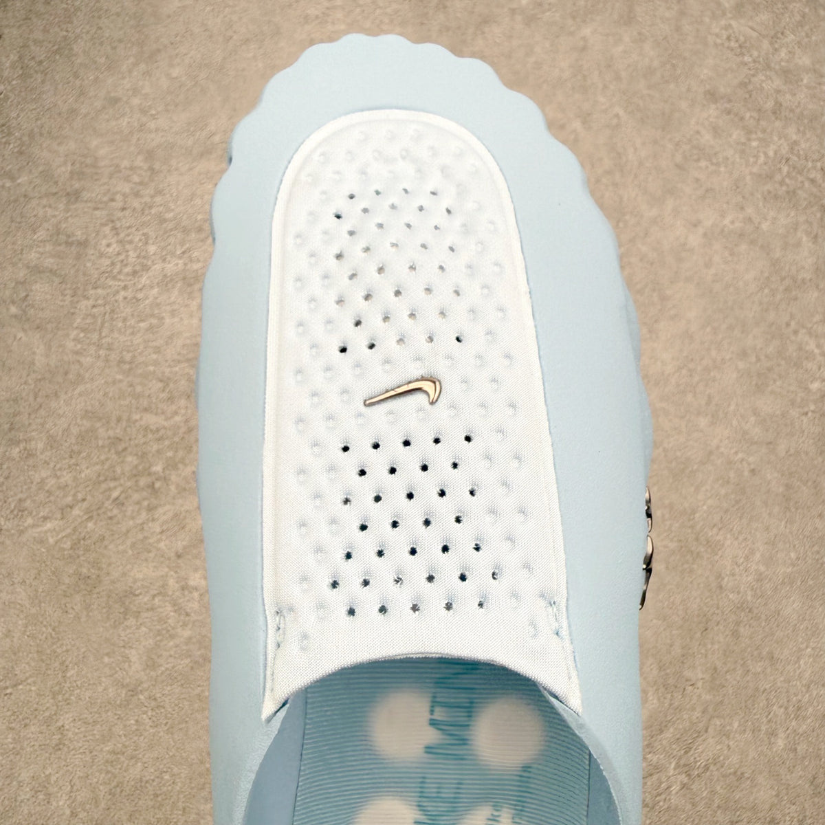 Nike x Fragment x Chrome Hearts Mind 001 Light Blue Unisex Slide HY5028-001