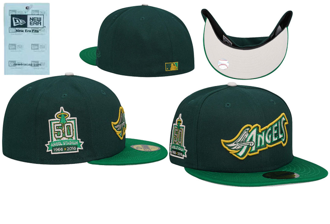 NEW ERA OAKLAND ATHLETICS STADIUM GREEN TWO TONE EDITION 59FIFTY FITTED HAT