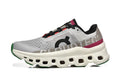 On Running Cloudmonster Sneakers Silver Gray | Orange Pink
