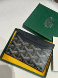 Goya Saint-Sulpice Card Wallet 11cm Black Canvas