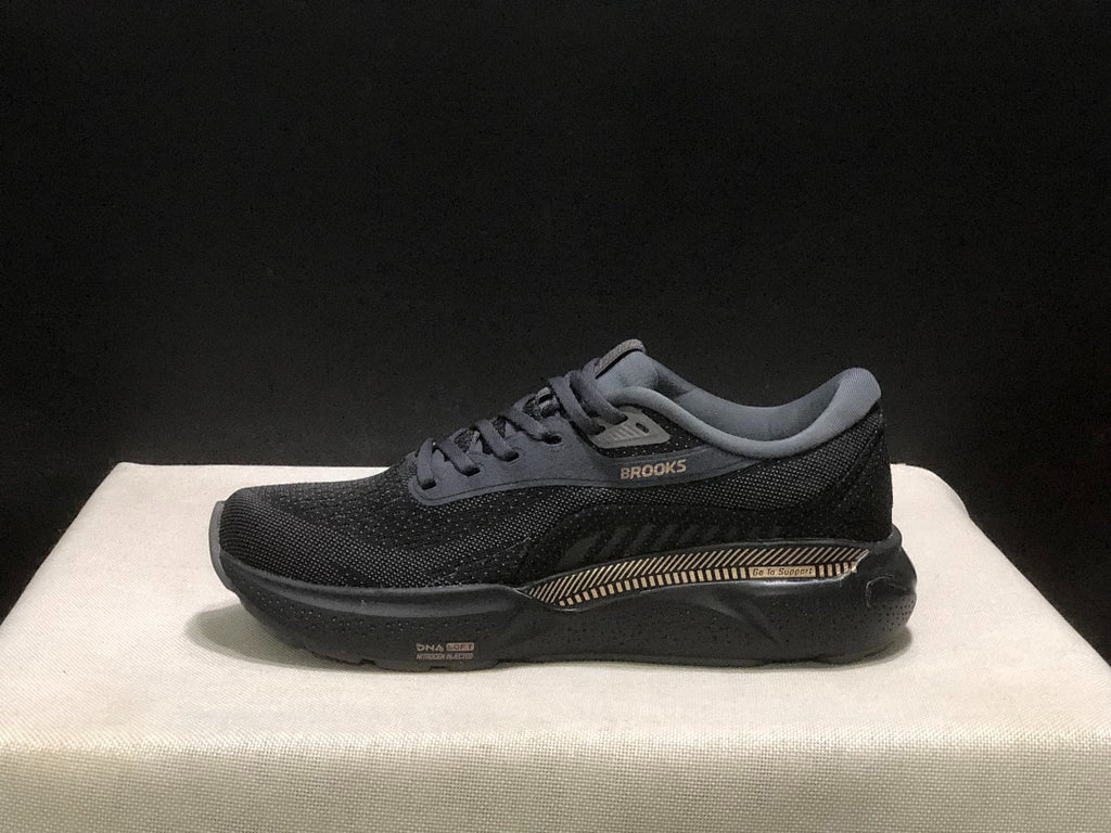Brooks Adrenaline GTS 24 Support Road Running Shoes Black Rose Gold