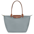 Longchamp - Medium Le Pliage Tote, Steel