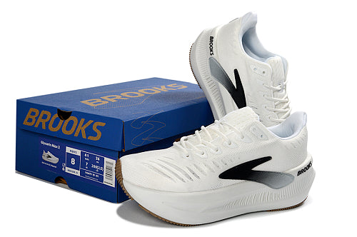 BROOKS Glycerin Max 2 White/Black/Chateau Gray