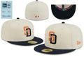 Men's San Diego Padres New Era Cream/Obsidian 2026 City Connect 59FIFTY Fitted Hat