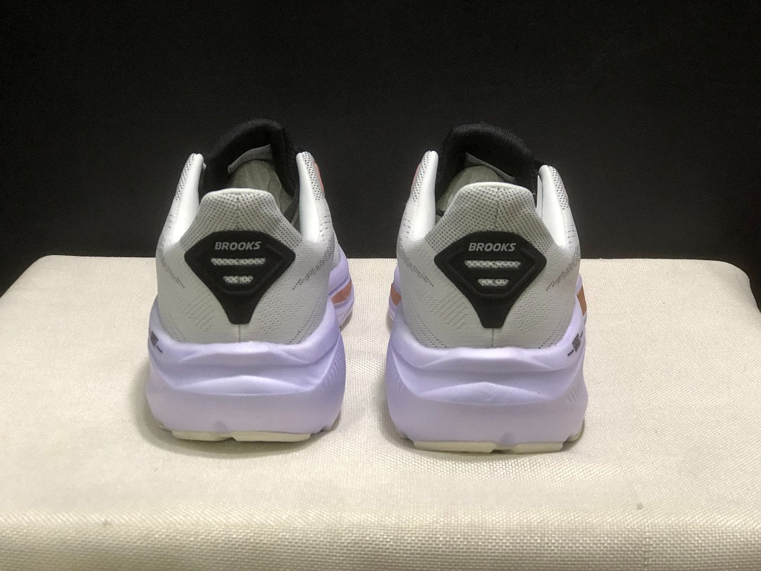 Brooks Ghost 17 Neutral Road Running Shoes White Lavender Rose Gold