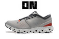 On Cloud X4 Silver/Flame