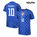 Luka Modrić 10 Youth Croatia National Team 2026 Away Jersey - Blue