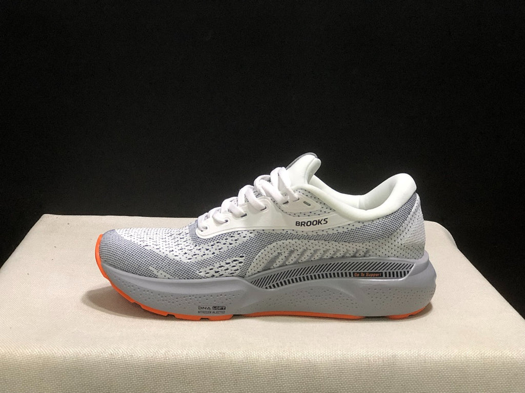 Brooks Adrenaline GTS 24 Support Road Running Shoes White Blue Orange