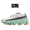 On Running Cloudmonster Sneakers White | Creek Green