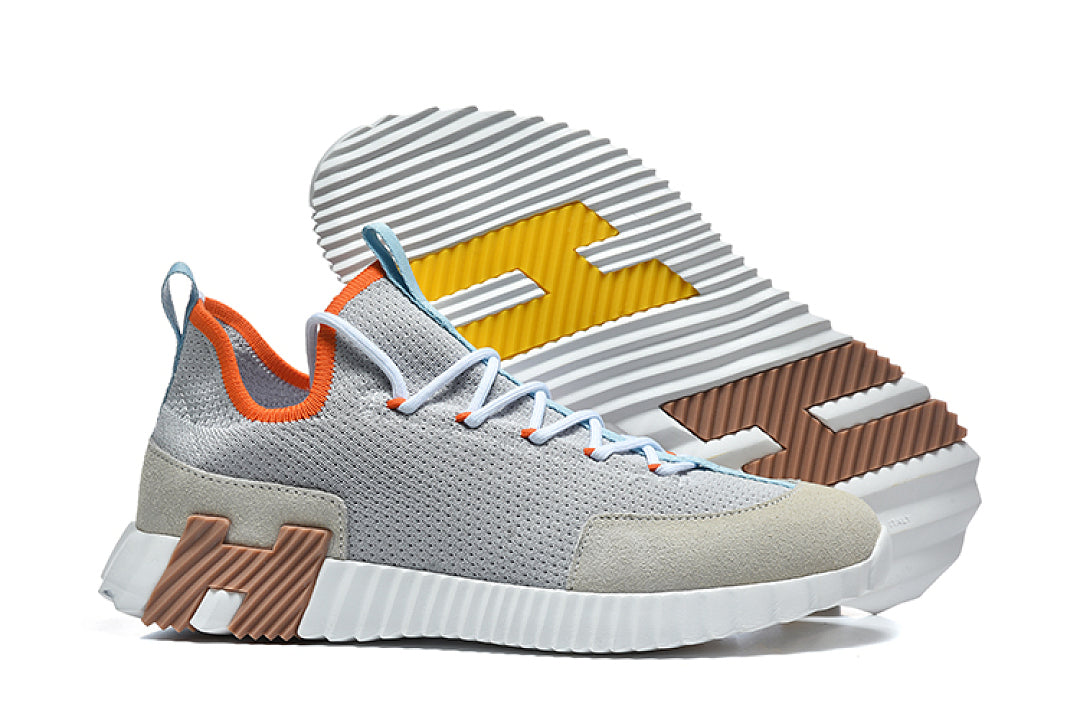 Hermès Bouncing Grey/Orange