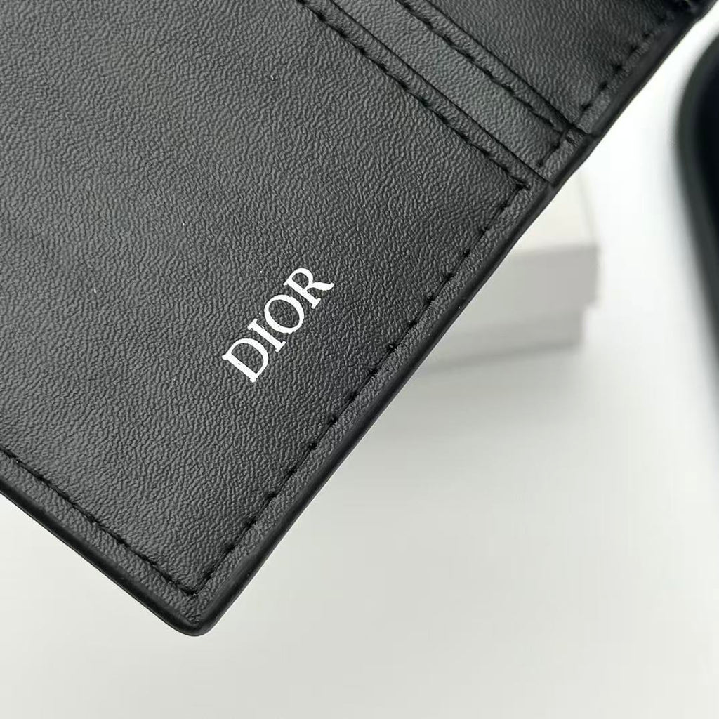 CD Icon Long Bifold Wallet