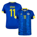 Edin Džeko 11 Bosnia and Herzegovina 2026 Home Jersey - Blue, Men