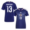 Keito Nakamura 13 Japan National Team 2026 Women's Home Jersey - Blue