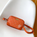 LV Trocadéro Wearable Wallet Orange Monogram Heritage Coated Canvas