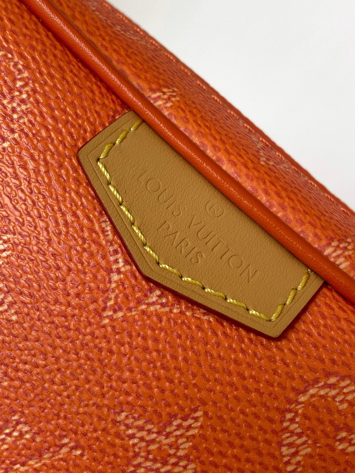LV Trocadéro Wearable Wallet Orange Monogram Heritage Coated Canvas