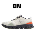 On Cloud X3 Running Shoes White-orange-green