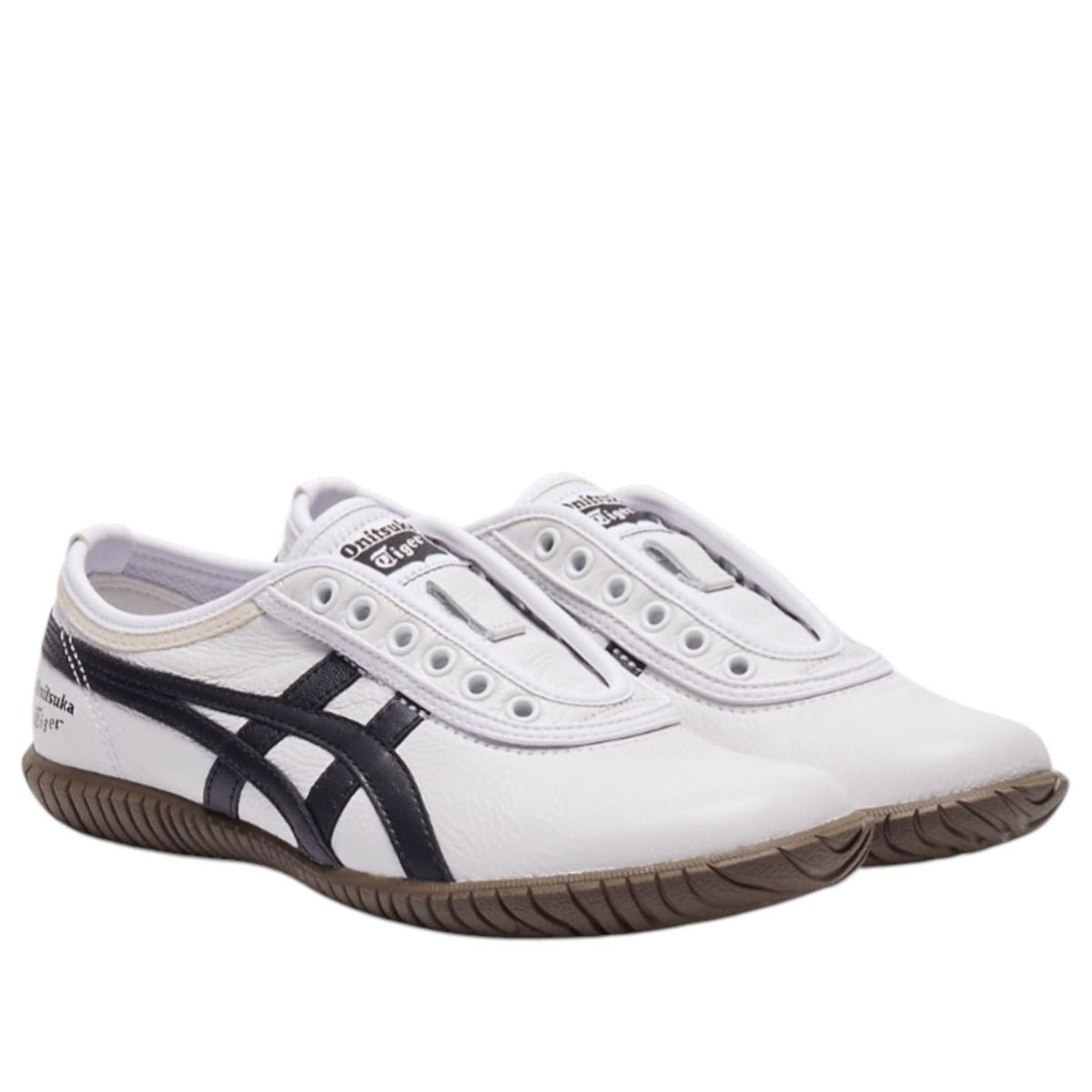 Onitsuka Tiger-Tsunahiki Slip-On 'White Black'
