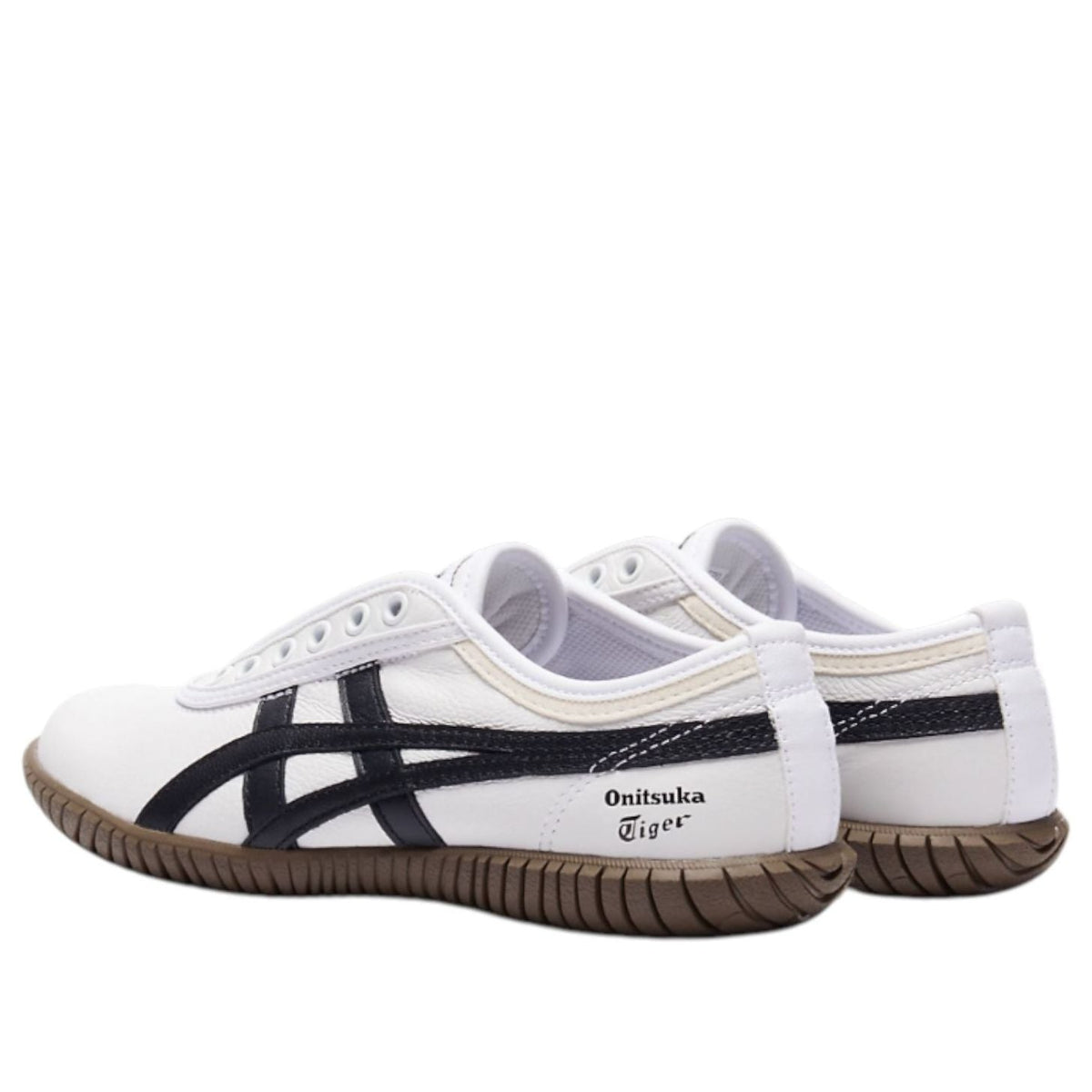 Onitsuka Tiger-Tsunahiki Slip-On 'White Black'