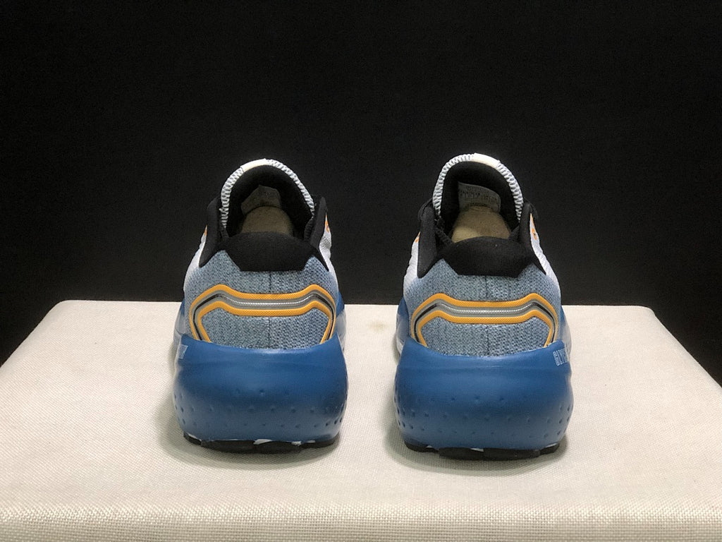 Brooks Glycerin 21 Neutral Road Running Shoes White Blue Gold