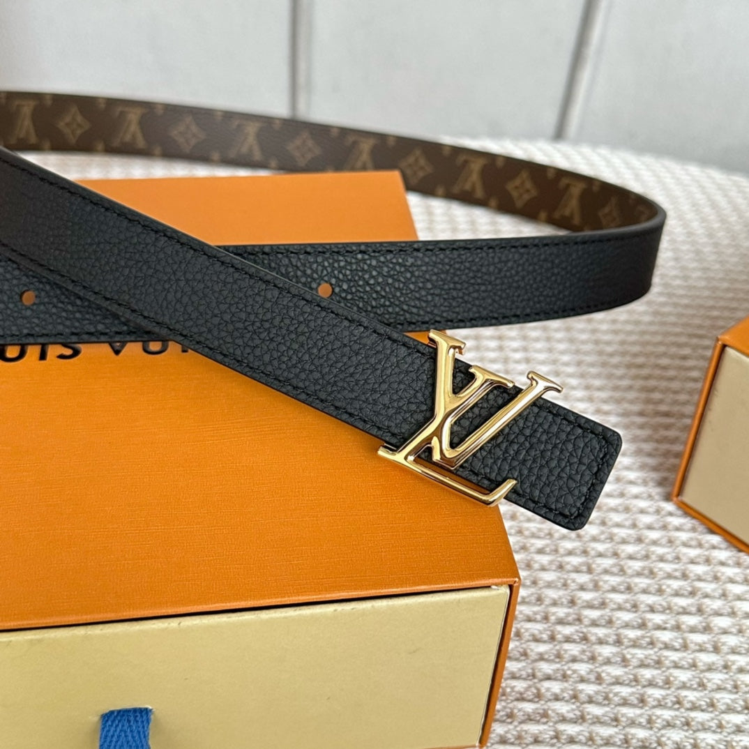 LV ICONIC 25 MM IN BROWN DAMIER CALFSKIN SILVER HARDWARE