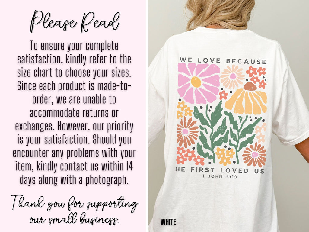 Boho Christian Shirt Comfort Color Women Jesus Tee Vintage Faith Tshirt Floral Religious T Shirt Retro Bible Verse Clothes Trendy Streetwear