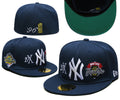 New Era 59FIFTY New York Yankees 2x World Series Champions 1996 Side Patch Fitted Cap