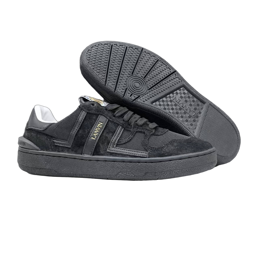 Lanvin Clay Low-Top Sneakers "Triple Black"