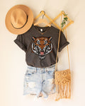 Vintage Tiger Shirt | Tiger Face Shirt | Tiger Shirt | Tiger Face Tee | Animal Shirts for Women | Tiger Tshirt | Tiger Graphic Tee