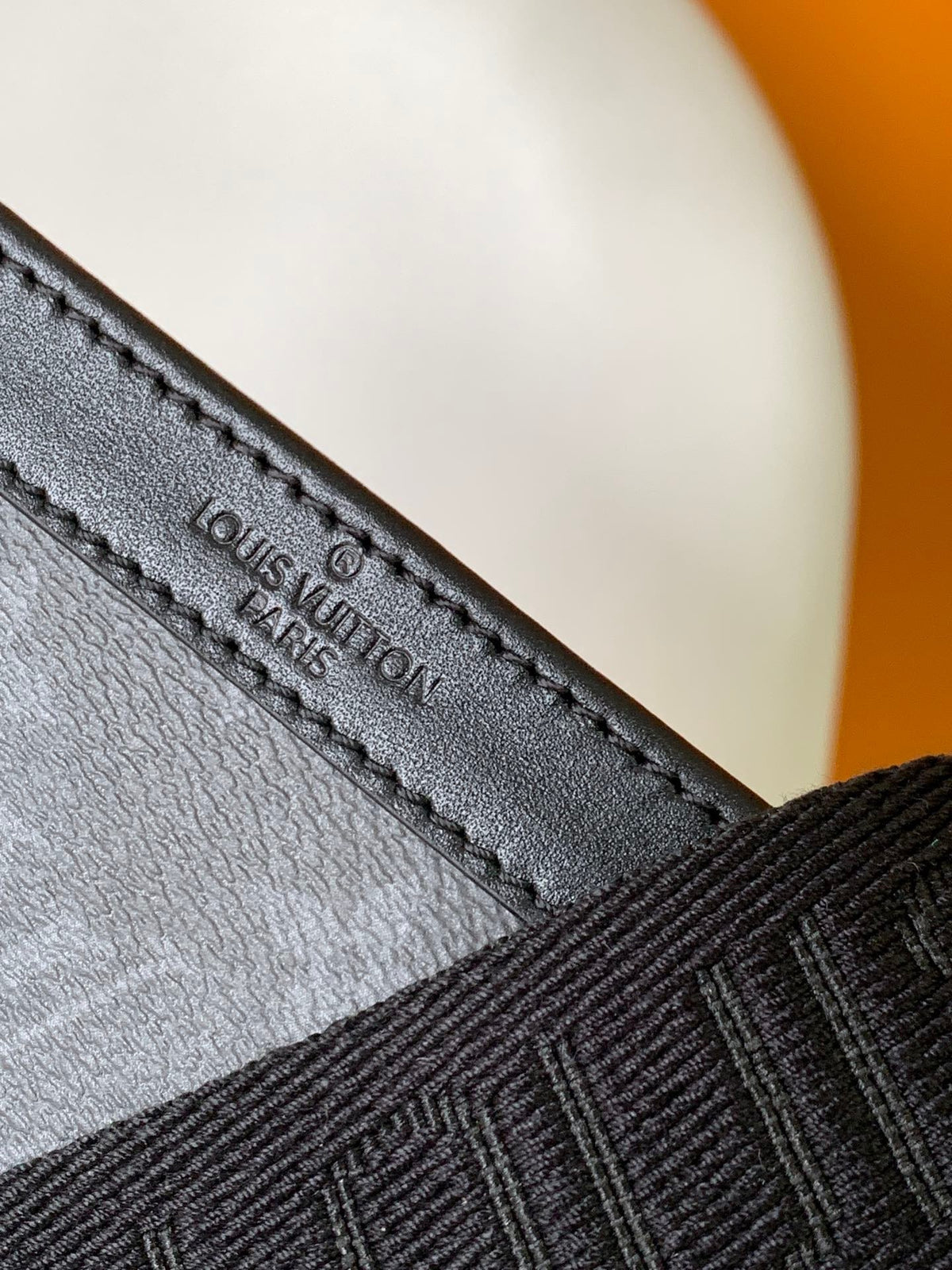 LV Alpha Wearable Wallet Black Grey Monogram Eclipse Canvas And Leather trim