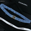 25P IN BLUE DENIM COLOR ELASTIC WAIST BELT