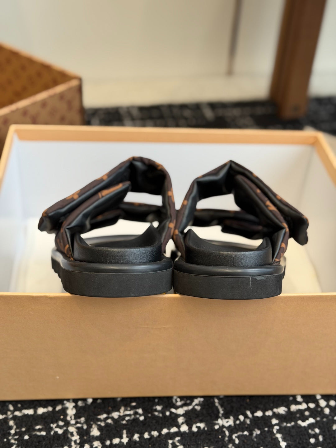 Louis Vuitton Pool Pillow Flat Comfort Mule "Cacao Brown"