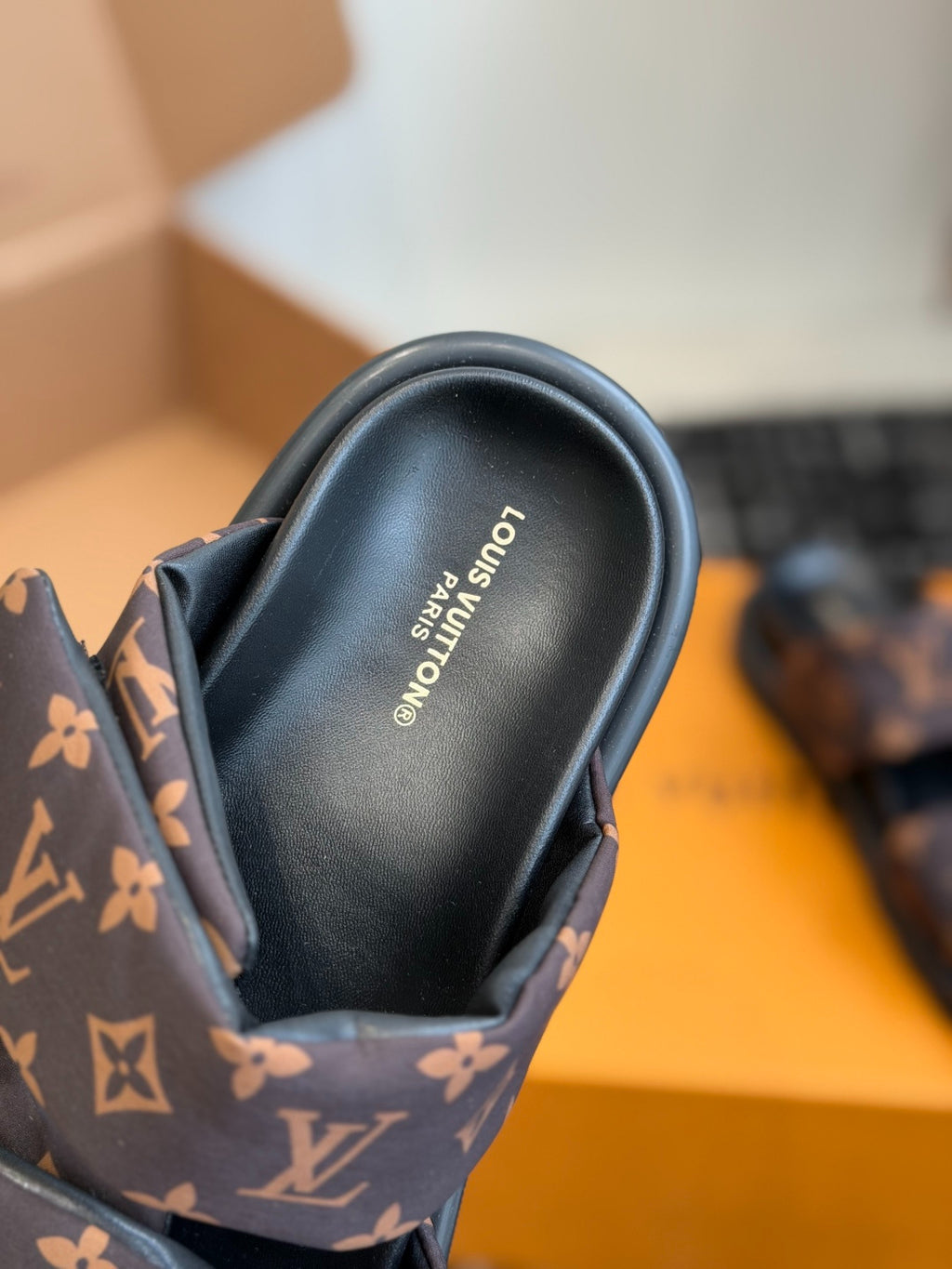 Louis Vuitton Pool Pillow Flat Comfort Mule "Cacao Brown"