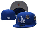 Men's Los Angeles Dodgers New Era Born x Raised Royal Cherub 59FIFTY Fitted Hat
