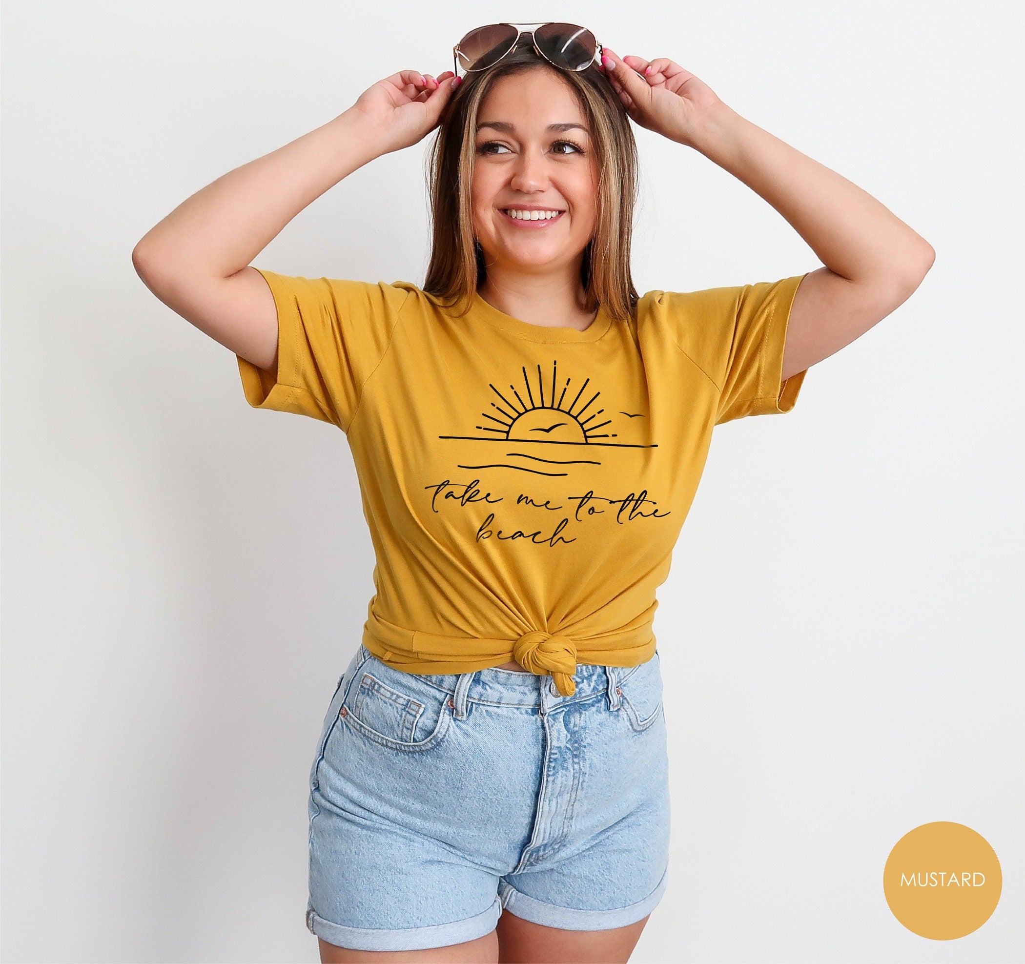 Take Me To The Beach Shirt, Beach Trip Shirts, Family Vacation Tshirts, Summer Vibes Shirt, Beach Party Tshirt, Crewneck, Beach Lover Gift