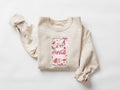 Coquette Coke Sweatshirt, Floral Coke T-shirt, Cute Baby Pink Bow Hoodie, Trendy Soda Can With Roses, Retro Soda Sweatshirt, Cola T-Shirt