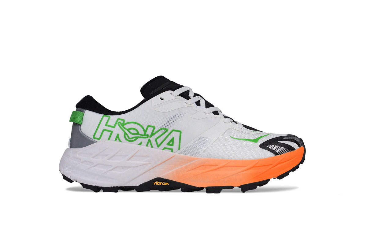 HOKA Speedgoat 7 Frost/Neon Tangerine