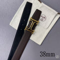 HM Buckle H Belt 38mm Calfskin 187197